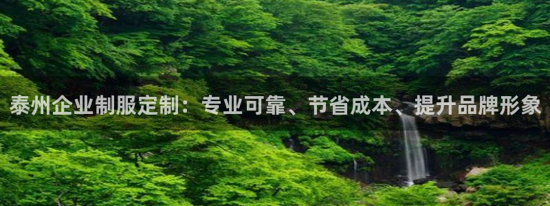 泰州企业制服定制：专业可靠、节省成本、提升品牌形象